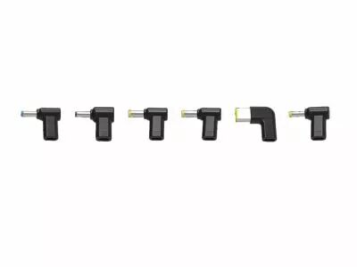 Lot de 6 prises usb-c pour ordinateur portable - hp, dell, acer, lenovo, asus - 4 mm & 5.5 mm (PSS6EUSB/PLUGS)