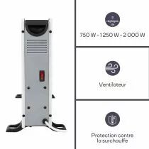 Convecteur connect&eacute; - 2000 w (SMART1310)