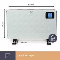 Convecteur connect&eacute; - 2000 w (SMART1310)