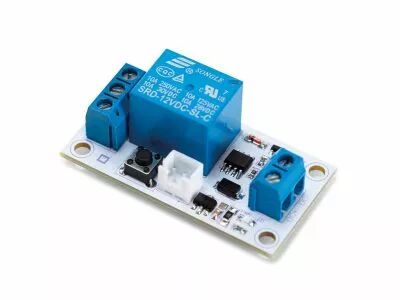 Module relais bistable avec interrupteur tactile - 1 canal - 12 v (WPM331)