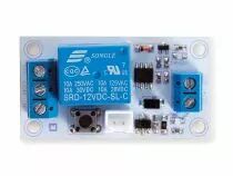 Module relais bistable avec interrupteur tactile - 1 canal - 12 v (WPM331)
