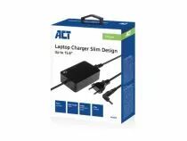 Chargeur pour ordinateurs portables jusqu'&agrave; 15,6 , 65w, mod&egrave;le mince, 8 embouts (ACTAC2055)