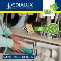 Green choice - pi&egrave;ge &agrave; mites, 2 pi&egrave;ces (EDX-GPCMTBX)