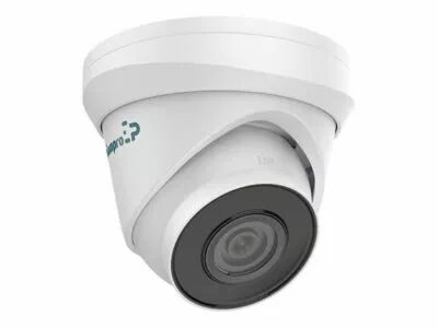 Cam�ra ip � r�seau fixe - d�me - 4 mp - blanc (ECAMIP102)