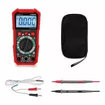 Multim&egrave;tre num&eacute;rique universel antichoc &agrave; valeur efficace vraie - cat iii - 600 v - 8 fonctions (DVM020)