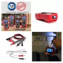 Multim&egrave;tre num&eacute;rique universel antichoc &agrave; valeur efficace vraie - cat iii - 600 v - 8 fonctions (DVM020)