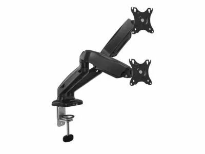 Bureau bras de moniteur avec ressort � gaz, 2 �crans (ACTAC8312)