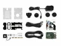 Kit de d&eacute;marrage avec raspberry pi 4  (4 go) avec bo&icirc;tier de refroidissement (WPK4-4GB)