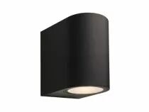 Garden lights - gilvus noir - applique murale - 12v - 310lm - 4w - 3000k (GL3182011)