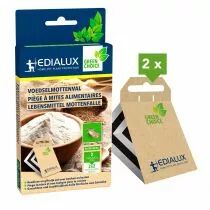 Green choice - pi&egrave;ge &agrave; mites alimentaires, 2 pi&egrave;ces (EDX-GPFMTBX)