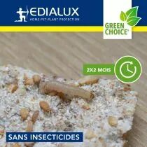 Green choice - pi&egrave;ge &agrave; mites alimentaires, 2 pi&egrave;ces (EDX-GPFMTBX)
