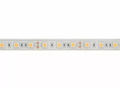 Flexible led - blanc 2700k - 60 led/m - 5 m - 12 v - ip68 - cri90 (E12W230W27)