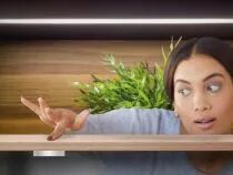 Interrupteur tactile &agrave; led cach&eacute; pour panneau d'ameublement - 12v/24v (LQS05)