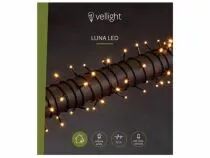 Luna led - 12 m - 160 led - arizona blanc - c&acirc;ble vert - modulateur - 24 v (V-LUN-12-A-24V-AW-GW)