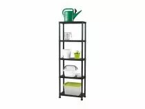 &Eacute;tag&egrave;re de rangement - 80 x 30 x 181 cm - 5 &eacute;tag&egrave;res (MP5805)