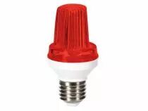 Mini lampe led stroboscopique - e27 - 3 w - rouge (HQPL11028)