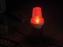 Mini lampe led stroboscopique - e27 - 3 w - rouge (HQPL11028)