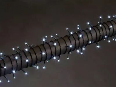 Stella led - 40 m - 600 led - blanc - c�ble vert - 24 v (V-STE-40-S-24V-CW-GW)