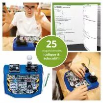 Kit de projets &eacute;lectroniques - 25 exp&eacute;riences - circuits amusants (KNS120)