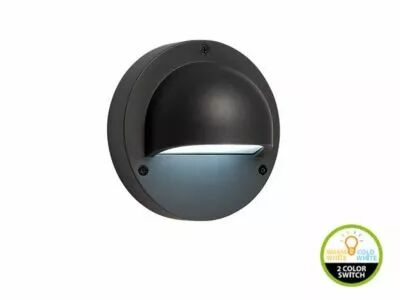 Garden lights - deimos - applique murale - 12v - 50lm - 1w - 3000/6000k (GL3095011)