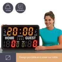 Tableau d'affichage/chronom&egrave;tre sport - 62 x 40,5 x 27,5 cm (WC201)