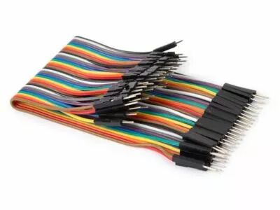 C�ble de liaison 40 broches 15 cm m�le vers m�le (c�ble plat) (WPA427)