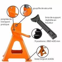 Chandelles 2t (2 pcs) (AJS2T-2)