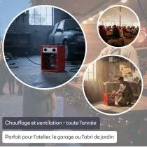 Chauffage soufflant - 3300 w - ip24 (TC78070N)