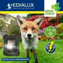Ultrasonic defend - renards et fouines, max. 200m&sup2;, avec flash (EDX-1112000100)