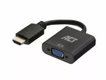 C&acirc;ble adaptateur hdmi m&acirc;le vers vga femelle, avec audio - 0.15 m (ACTAC7535)