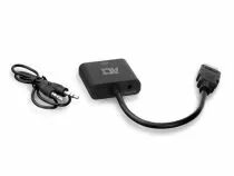 C&acirc;ble adaptateur hdmi m&acirc;le vers vga femelle, avec audio - 0.15 m (ACTAC7535)