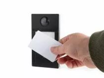 Sonnette vid&eacute;o professionnelle ip m&eacute;tal 1 bouton - noir - poe (EDS101B)