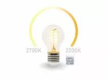 Ampoule led wifi smart - blanc chaud & blanc chaud intense - e27 - a60 (SMART1210)