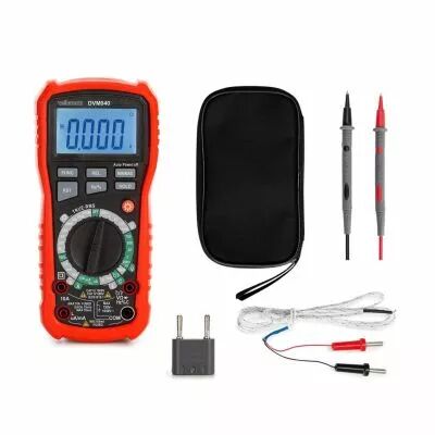 Multim�tre num�rique industriel antichoc � valeur efficace vraie - cat iii - 1000 v / cat iv - 600v - 11 fonctions (DVM040)