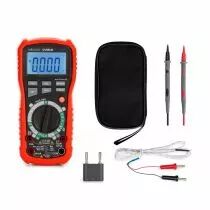 Multim&egrave;tre num&eacute;rique industriel antichoc &agrave; valeur efficace vraie - cat iii - 1000 v / cat iv - 600v - 11 fonctions (DVM040)