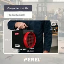 Chauffage industriel &agrave; ventilateur - 3300 w - ipx4 (IH0004N)