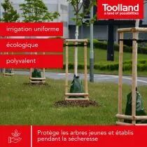Sac d'arrosage pour arbres - 75 l - 420 g/m&sup2;. (TWB001)