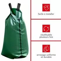 Sac d'arrosage pour arbres - 75 l - 420 g/m&sup2;. (TWB001)