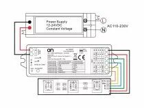Syst&egrave;me multizone - r&eacute;cepteur contr&ocirc;leur led 4 canaux (CHLSC60RX)