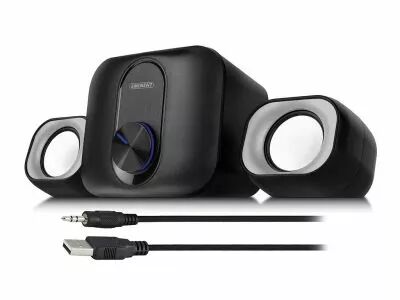 2.1 stereo speaker set for pc and laptop, usb-powered (EM3515)