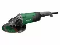 Meuleuse d'angle 230 mm, 2200 w en coffret avec lame de scie diamant&eacute;e (HIK-G23SW2W7Z)