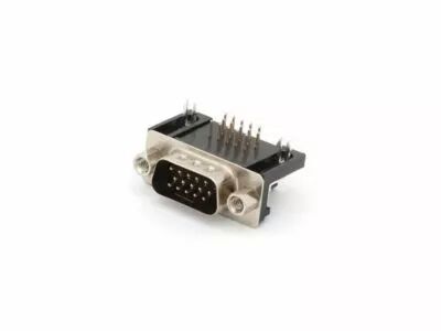 Connecteur sub-d 15 broches - haute densite - pour montage sur circuit imprime (CC023M)