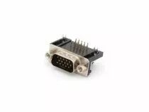 Connecteur sub-d 15 broches - haute densite - pour montage sur circuit imprime (CC023M)
