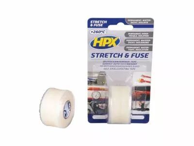 Ruban vulcanisant stretch & fuse - transparent 25mm x 3m (HPXSI2503)