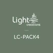 Paquet promo &eacute;clairage de no&euml;l (LC-PACK4)