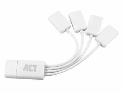 Hub usb 2.0 4 ports mod�le araign�e (ACTAC6210)