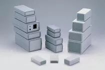Bo&icirc;tier moul&eacute; - gris clair - 120 x 60 x 30 mm (G436)