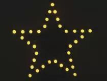 &Eacute;toile led clignotante jaune (WSSA169Y)