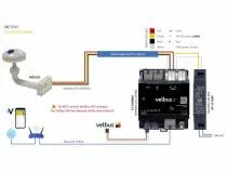 Station m&eacute;t&eacute;o compacte meteo2 wsc4 (modbus rtu) avec bras de montage (METEO2)