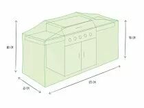 Housse d'ext&eacute;rieur pour barbecue - 175 cm (BBCW175)